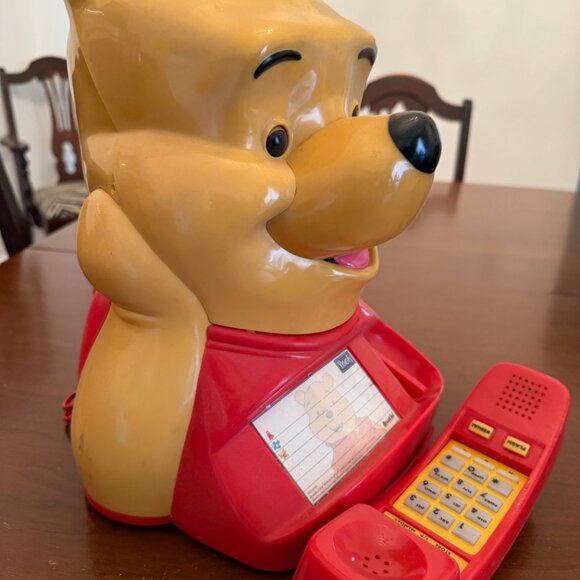 Vintage Winnie the Pooh Telephone - Picture 3 of 6